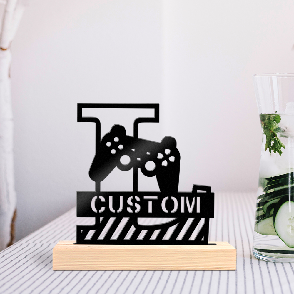Eve Party - 1 stuk metalen bureaubladversieringen en -decoraties,