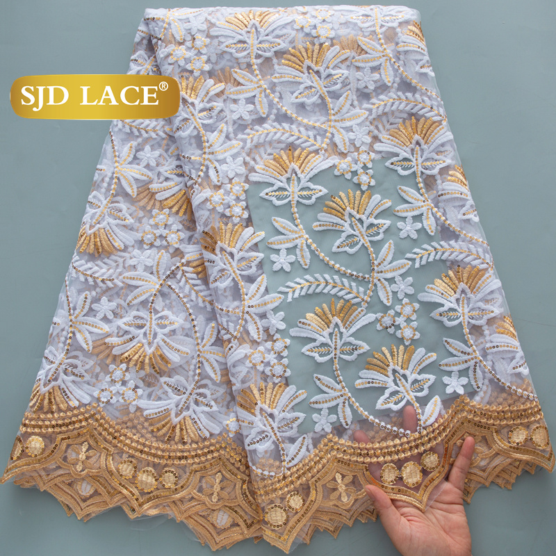 Glitter Tablecloth - SJD KANT Franse Nigeriaanse Mesh Kant
