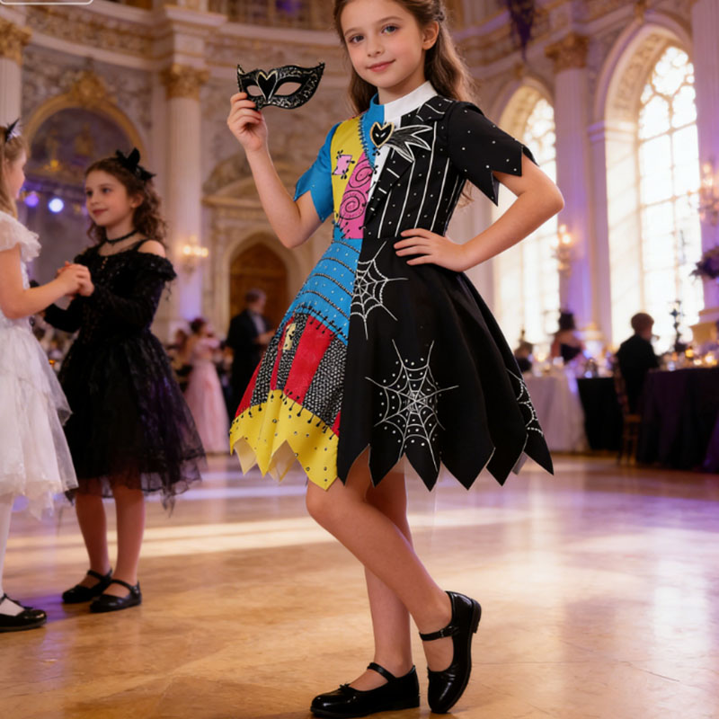 Eve Party - Halloween kostuum kind kerstavond enge geest