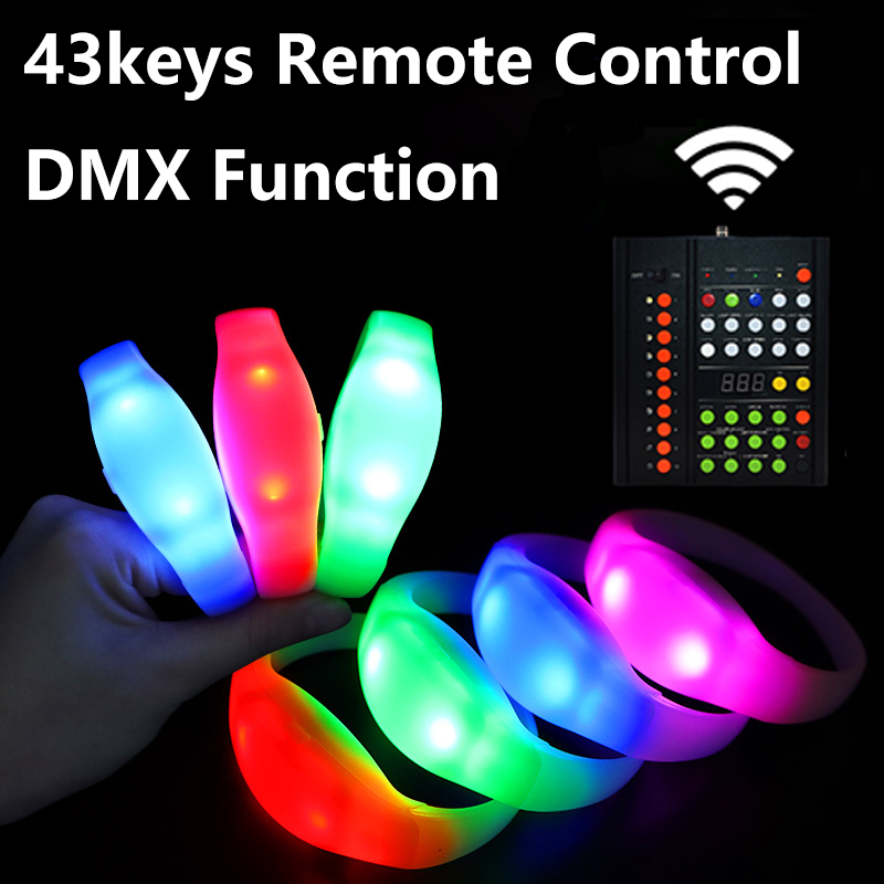 Event Party Dj - DMX Lichtgevende Polsband Led Siliconen Armbanden