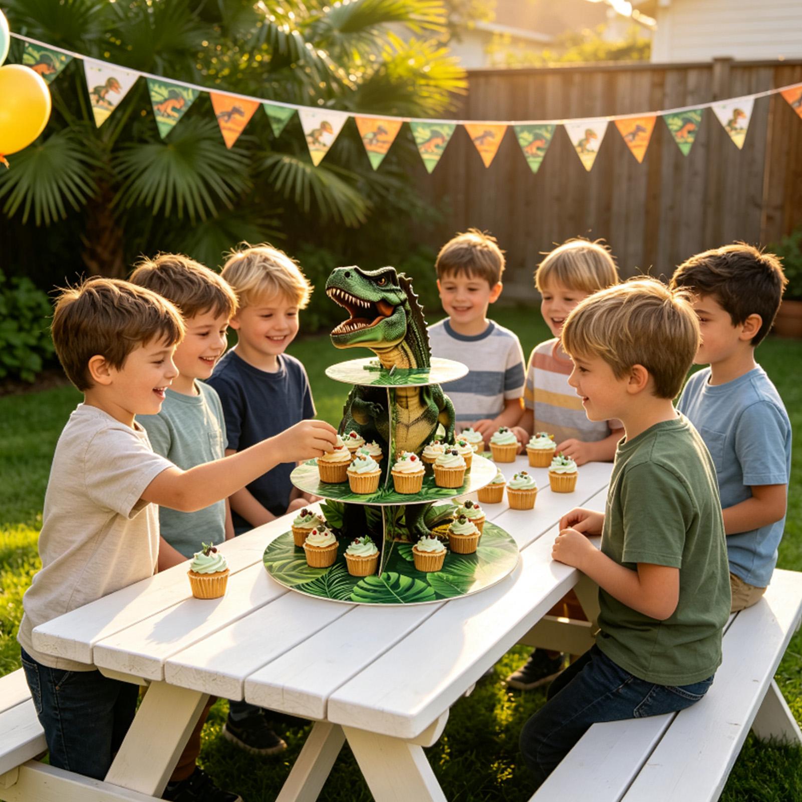 Cupcake Stand 3 Laags Dinosaur - Cupcake Stand Tier recensie en prijs