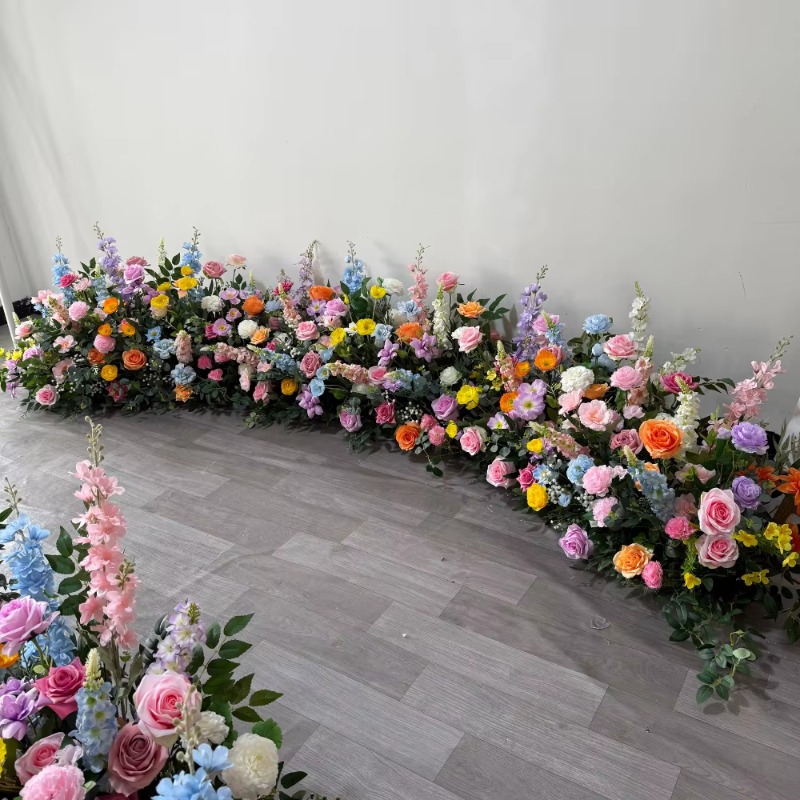 Witte en groene bloemenstrips, - Dessert Table Backdrop recensie en prijs