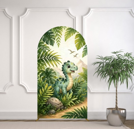 Yeele Dinosaur Themed Arch Cov - Dessert Table Backdrop recensie en prijs