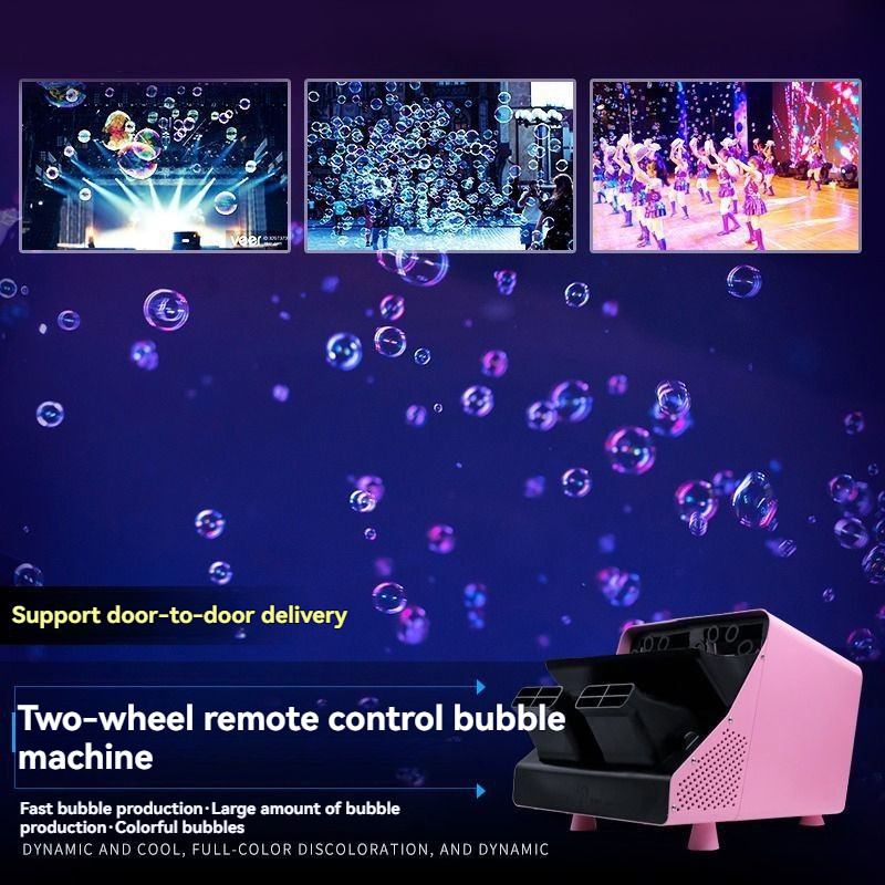 Smoke Bubble Machine Snow Bubb - Event Party Dj recensie en prijs