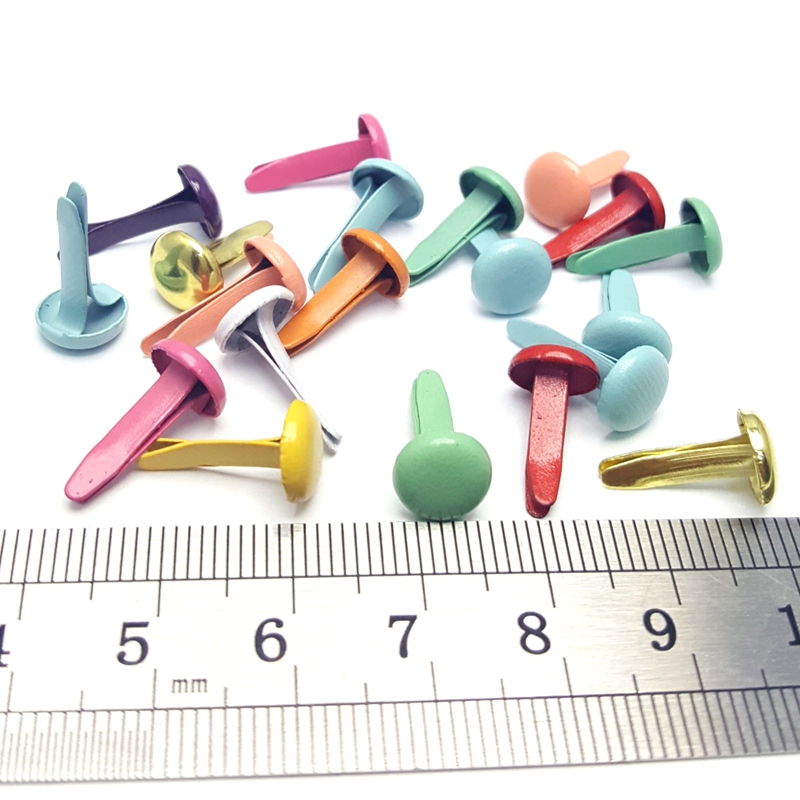 500pcs 8mm Metalen Brads Scrap - Papercraft Supply Invitation recensie en prijs