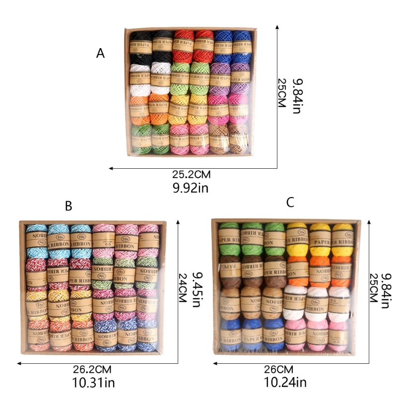 Assortiment kleurpapier, knuts - Papercraft Supply Ribbon recensie en prijs