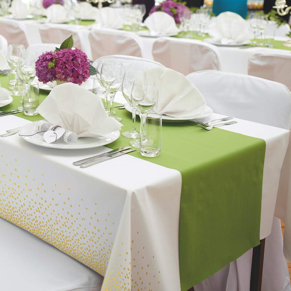 Zwart Goud Dot Rechthoek Tafel - Eve Party recensie en prijs