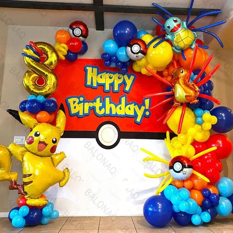 84pcs Pikachu Party Ballonnen  - Balloon Arch Kit recensie en prijs