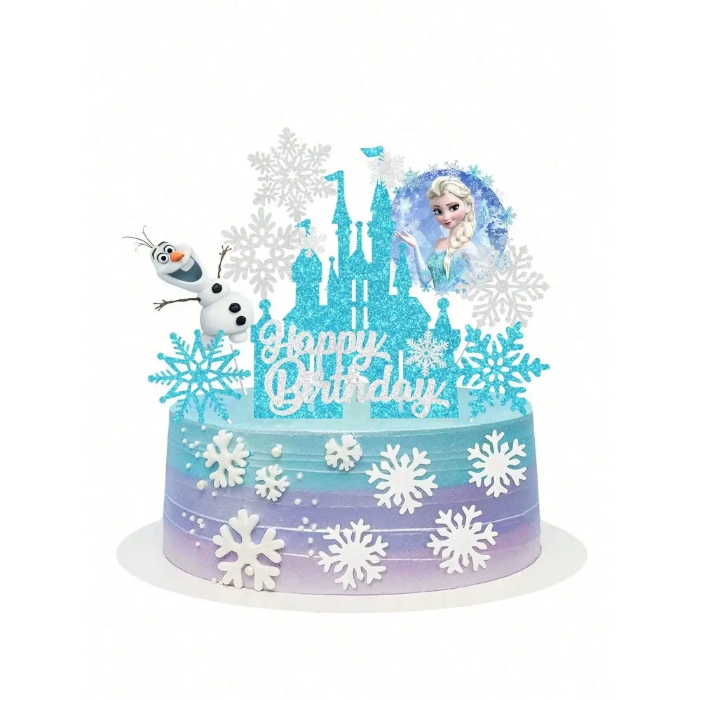 2026 8-delige Frozen Cake Topp - Event Z recensie en prijs