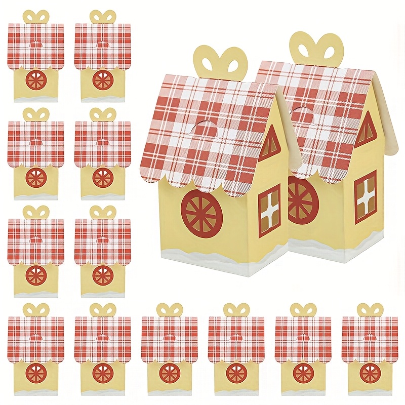 24 stuks Kerst Mini Huis Snoep - Event & Party Supply recensie en prijs