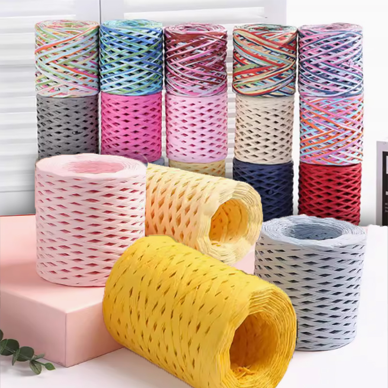 200M/Roll Raffia Papier Ambach - Papercraft Supply Ribbon recensie en prijs